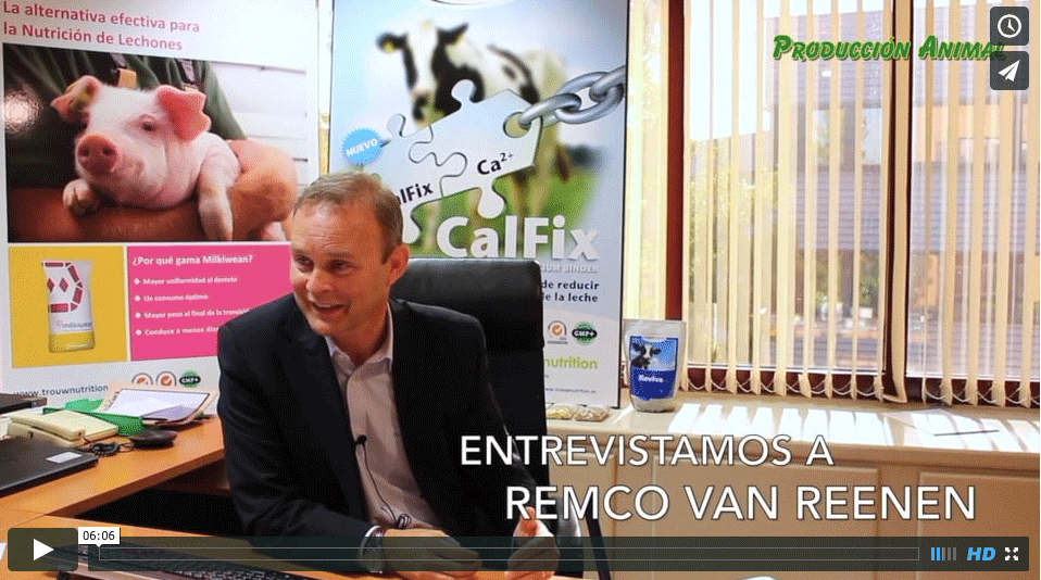 Entrevistamos a Remco van Reenen como nuevo Director General de Trouw Nutrition España