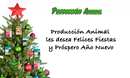 Producción Animal les desea Felices Fiestas.