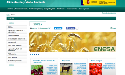 La Entidad Estatal de Seguros Agrarios renueva su página Web con mejoras en el acceso a la información general y mayor visibilidad de todo el Sistema