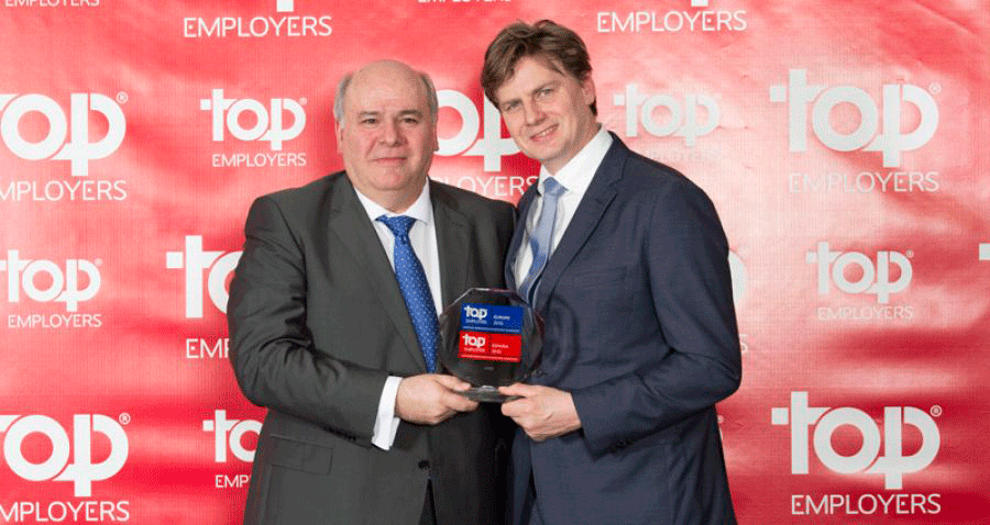 MSD recibe la certificación Top Employer 2016