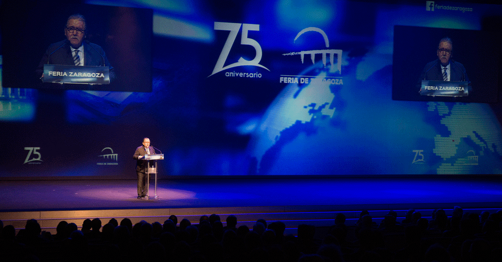 FERIA DE ZARAGOZA celebra su 75 aniversario con una gran gala en el Palacio de Congresos de Zaragoza