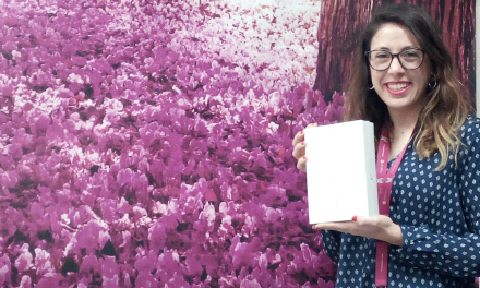 Mª Estrella Jiménez Trigos flamante ganadora de nuestro iPad mini