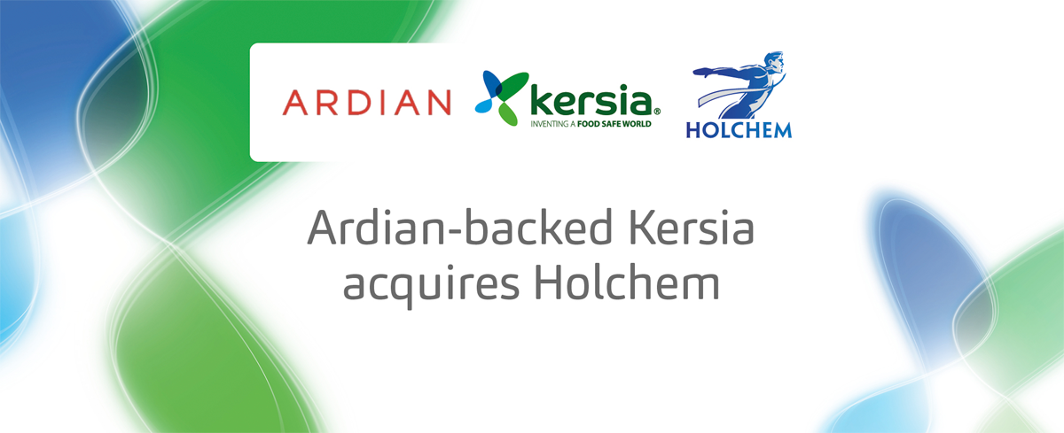 Kersia, con el respaldo de Ardian, adquiere Holchem, con sede en Mánchester, y se convierte en la segunda empresa más importante del sector de la seguridad alimentaria de Europa